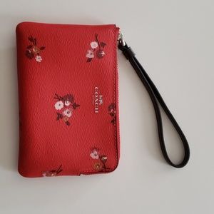 Coach small accessories carrying bag (6" x 4").